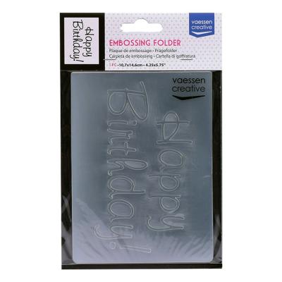 Vaessen Creative Embossing Folder - 